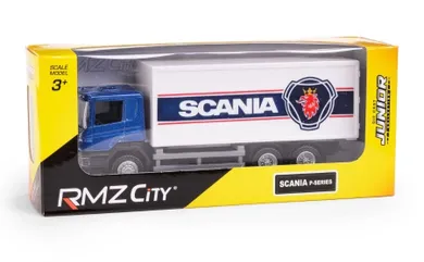 Daffi, RMZ City, Scania dostawczy, pojazd, model metalowy, 1:64