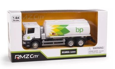 Daffi, RMZ City, Scania, Oil Tanker BP, pojazd, model metalowy, 1:64