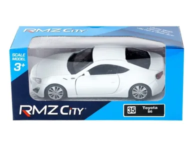 Daffi, RMZ City, Toyota 86, model metalowy, biały, 1:32