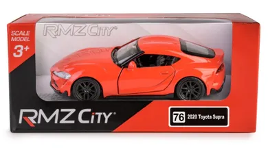 Daffi, RMZ City, Toyota Supra 2020, pojazd, model metalowy, czerwony, 1:36