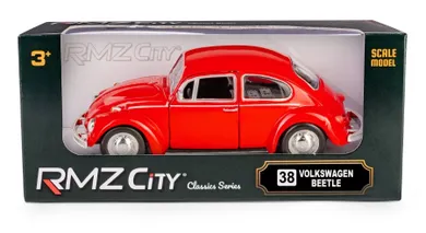 Daffi, RMZ City, Volkswagen Beetle 1967, model pojazdu, czerwony, 1:32