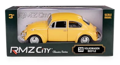 Daffi, RMZ City, Volkswagen Beetle 1967, model pojazdu, żółty, 1:32