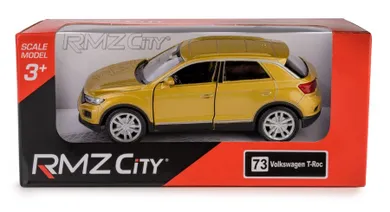 Daffi, RMZ City, Volkswagen T-Rock, pojazd, model metalowy, złoty, 1:32