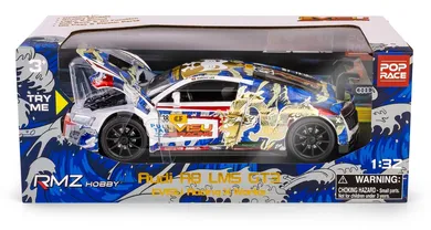 Daffi, RMZ Hobby, Audi R8 LMS Macau Grand Prix 2020, pojazd, interaktywny model metalowy, 1:32