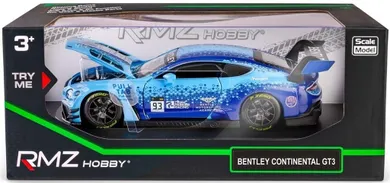 Daffi, RMZ Hobby, Bentley Continental GT3 2020 #93, pojazd, interaktywny model metalowy, 1:32