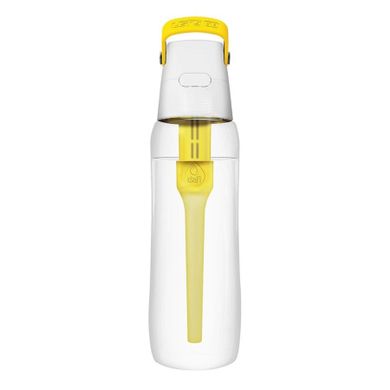 Dafi, Solid, butelka z wkładem filtrującym, żółta, 0,7l