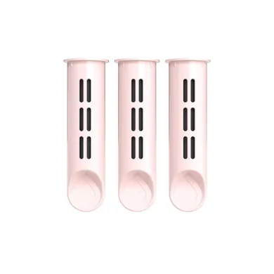 Dafi, wkłady węglowe do butelki filtrującej Soft i Solid, baby pink, 3 szt.