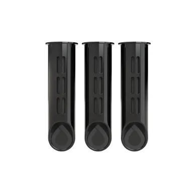 Dafi, wkłady węglowe do butelki filtrującej Soft i Solid, czarny, 3 szt.