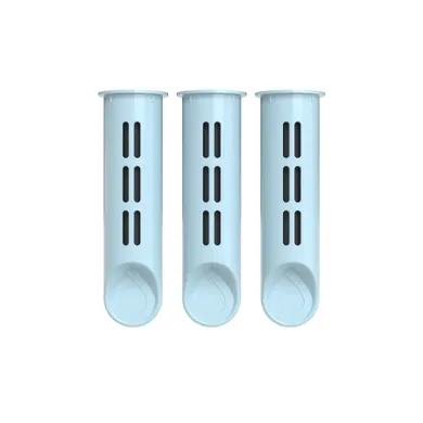 Dafi, wkłady węglowe do butelki filtrującej Soft i Solid, dove blue, 3 szt.