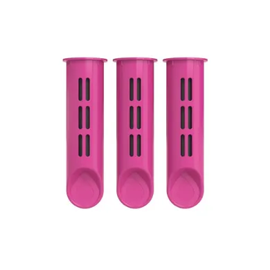 Dafi, wkłady węglowe do butelki filtrującej Soft i Solid, flamingowy, 3 szt.