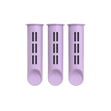 Dafi, wkłady węglowe do butelki filtrującej Soft i Solid, jagodowy, 3 szt.