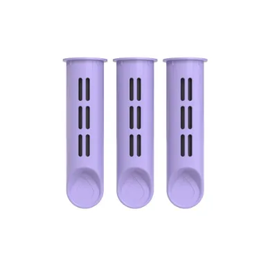 Dafi, wkłady węglowe do butelki filtrującej Soft i Solid, lavender, 3 szt.