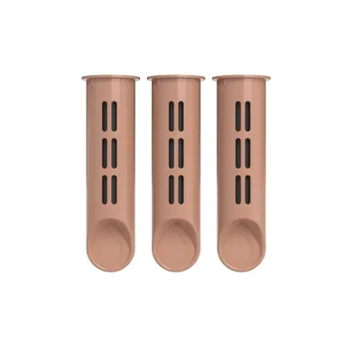 Dafi, wkłady węglowe do butelki filtrującej Soft i Solid, mocha mousse, 3 szt.