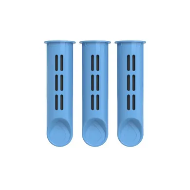 Dafi, wkłady węglowe do butelki filtrującej Soft i Solid, niebieski, 3 szt.