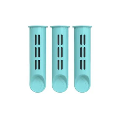 Dafi, wkłady węglowe do butelki filtrującej Soft i Solid, turkusowy, 3 szt.