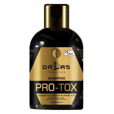Dalas, Pro-Tox, szampon do włosów cienkich i łamliwych z rozdwojonymi końcówkami, 1000g