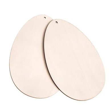 Dalprint, drewniane jajka, 15 cm, 2 szt.