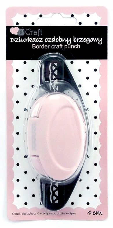 Dalprint, dziurkacz ozdobny, brzegowy, koronkowa lamówka, 4 cm
