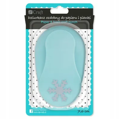Dalprint, dziurkacz ozdobny, śnieżynka, 7.6 cm