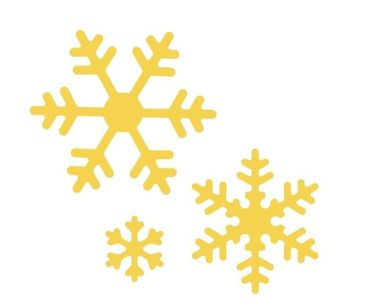 Dalprint, dziurkacz ozdobny, śnieżynki, 7,5cm