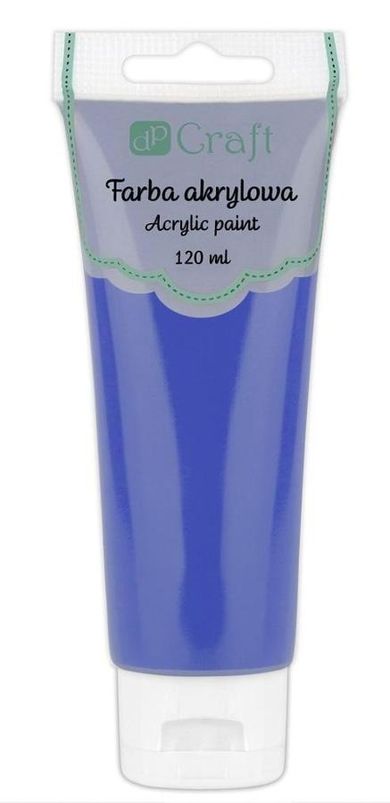 Dalprint, farba akrylowa, ciemnoniebieska, 120 ml
