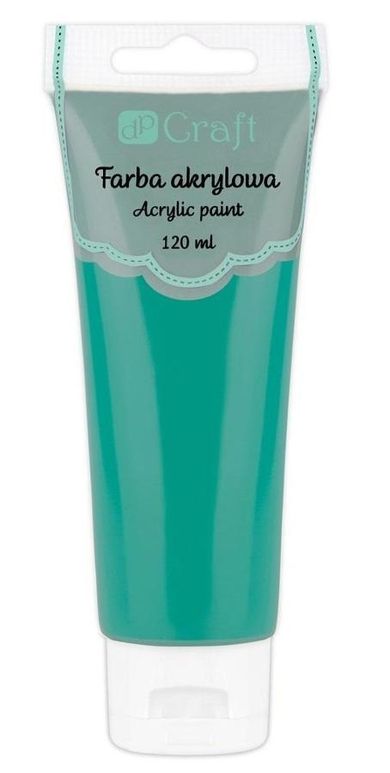Dalprint, farba akrylowa, ciemnozielona, 120 ml