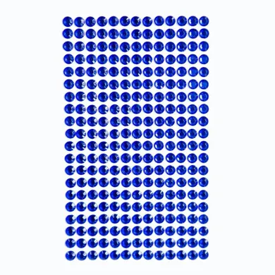 Dalprint, kryształki samoprzylepne, dark blue, 6 mm, 260 szt.
