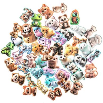 Dalprint, naklejki winylowe, kreskówkowe zwierzątka, 4-6 cm