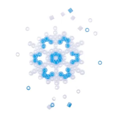 Dalprint, zestaw koralików do prasowania, śnieżynka