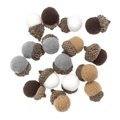 Dalprint, żołędzie pluszowe, 16 szt.