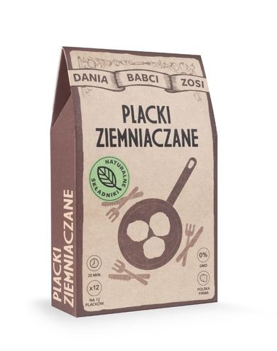 Dania Babci Zosi, placki ziemniaczane, klasyczne