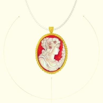 DaVinci, karnet z kopertą, Medalik, 16-16 cm