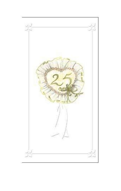 DaVinci, karnet z kopertę, Rocznica 25, 10-23 cm