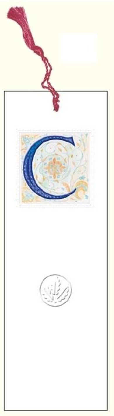 Davinci, zakładka do książki z anagramem, Litera C