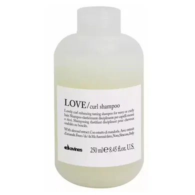 Davines, Essential Haircare, Love Curl Shampoo, szampon wzmacniający skręt do włosów kręconych i falowanych, 250 ml