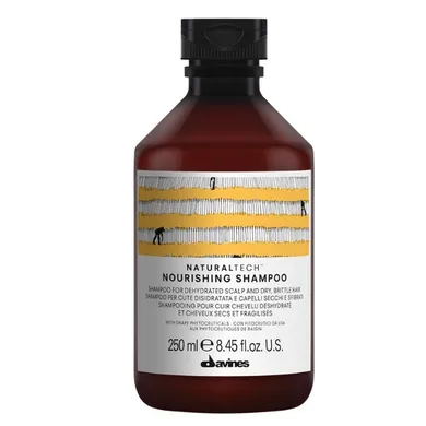 Davines, Naturaltech Nourishing Shampoo, odżywczy szampon do włosów, 250 ml