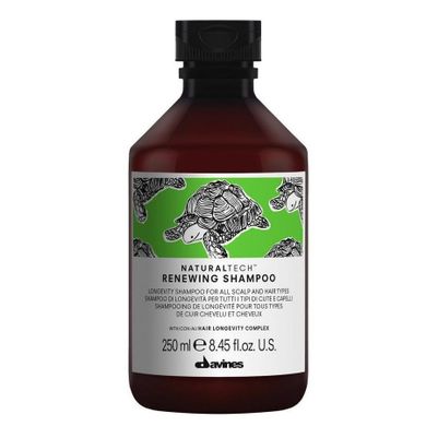 Davines, Naturaltech Renewing Shampoo, codzienny szampon przeciwstarzeniowy, 250 ml