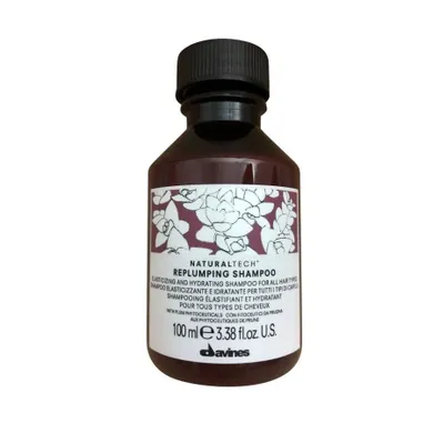 Davines, Naturaltech Replumping Shampoo, szampon do włosów cienkich, 100 ml