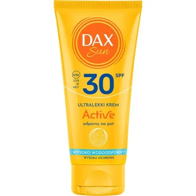 Dax Sun, Active, ultralekki krem do twarzy SPF30, 50 ml
