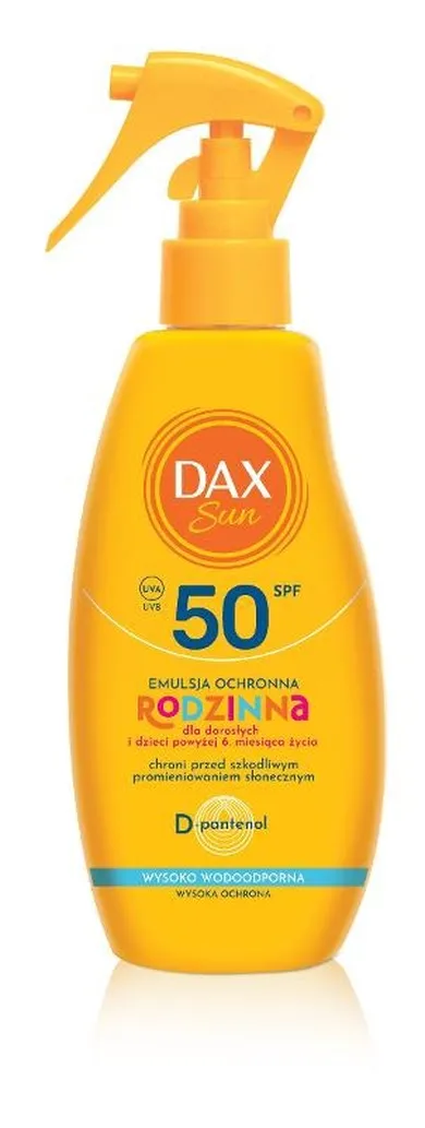 Dax Sun, rodzinna emulsja ochronna, SPF 50, 200 ml