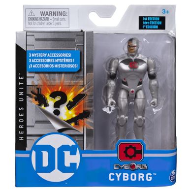 DC Comics, Cyborg, figurka 4"
