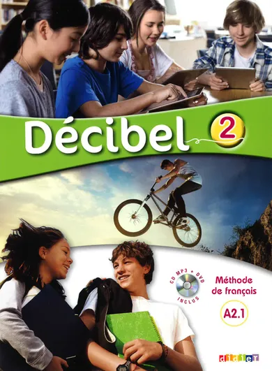 Décibel 2. Podręcznik + CD, DVD