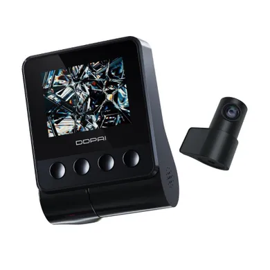 Ddpai, Z40 Dual GPS, wideorejestrator, 1944p, Wi-Fi