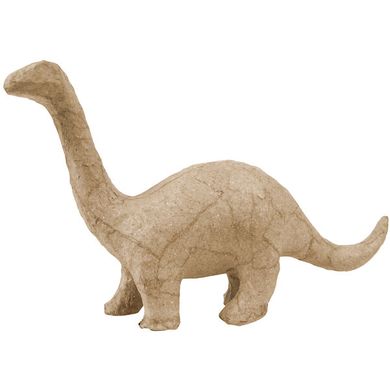 Decopatch, figurka do samodzielnego ozdabiania, Brontosaurus, mała, z masy papierowej