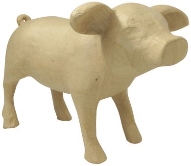 Decopatch, figurka do samodzielnego ozdabiania, Świnka duża L