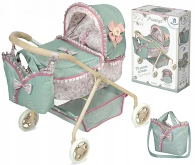 Decuevas, My First, głęboki wózek dla lalek z torbą, Provence