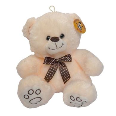 Deef, Miś, maskotka, kremowy, 28 cm