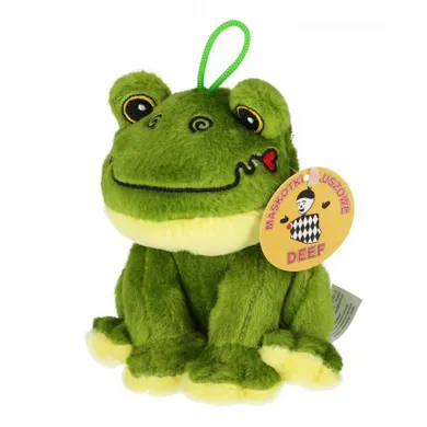 Deef, żaba, maskotka, 14 cm