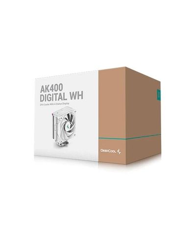 Deepcool, chłodzenie komputerowe, AK400 DIGITAL SE WH