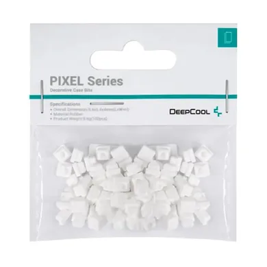 Deepcool, Pixel WH, gumowe końcówki
